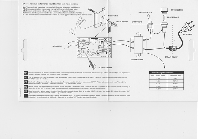 Instruction VM124 Power Supply Module